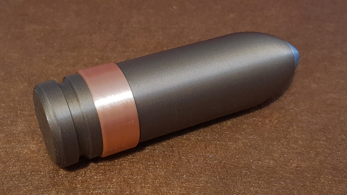 2 pounder 40x304r (WWII). 3D printed PLASTIC REPLICA