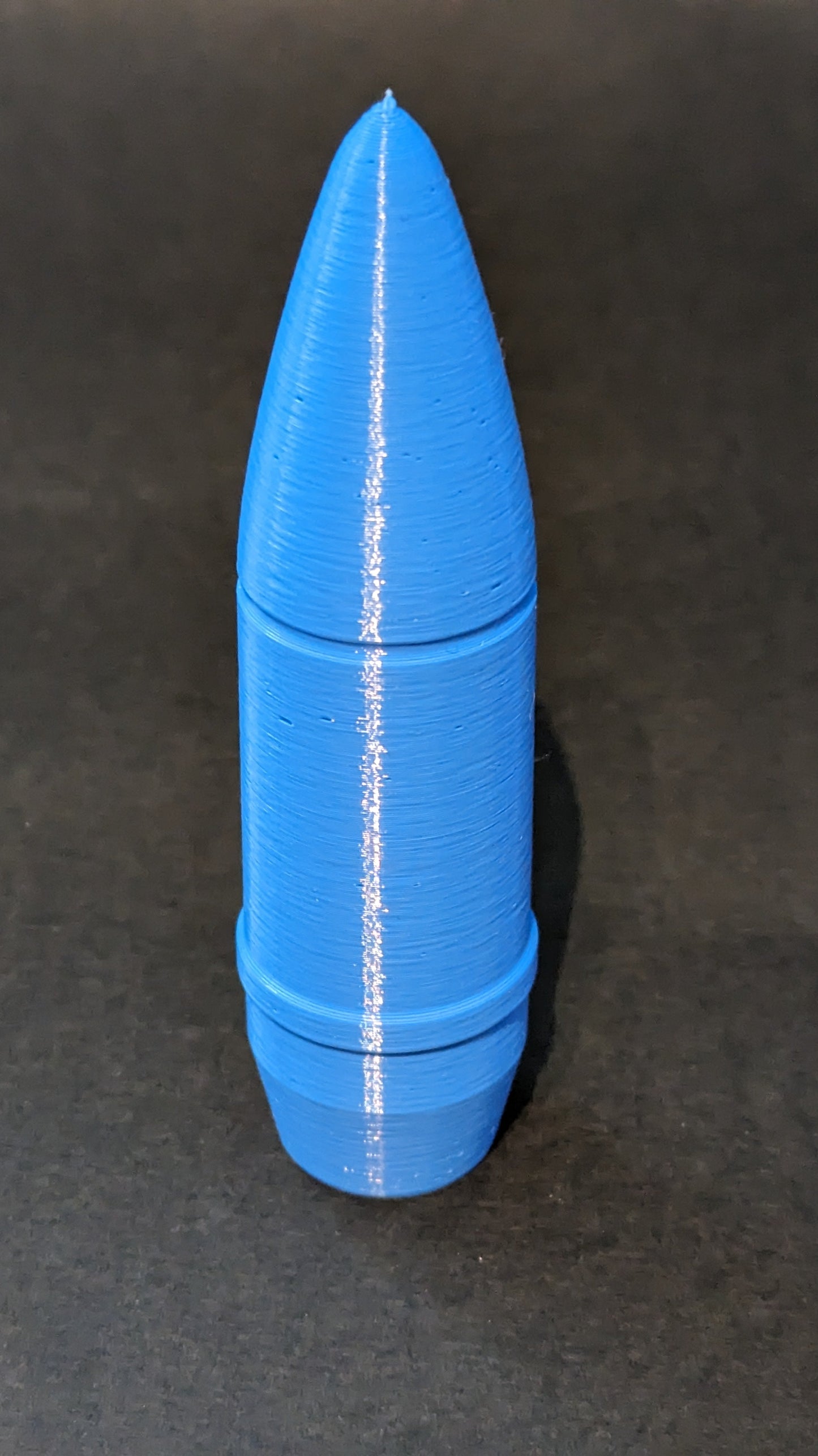 25x137mm Bushmaster round - M793 TP-T - 3D printed PLASTIC REPLICA