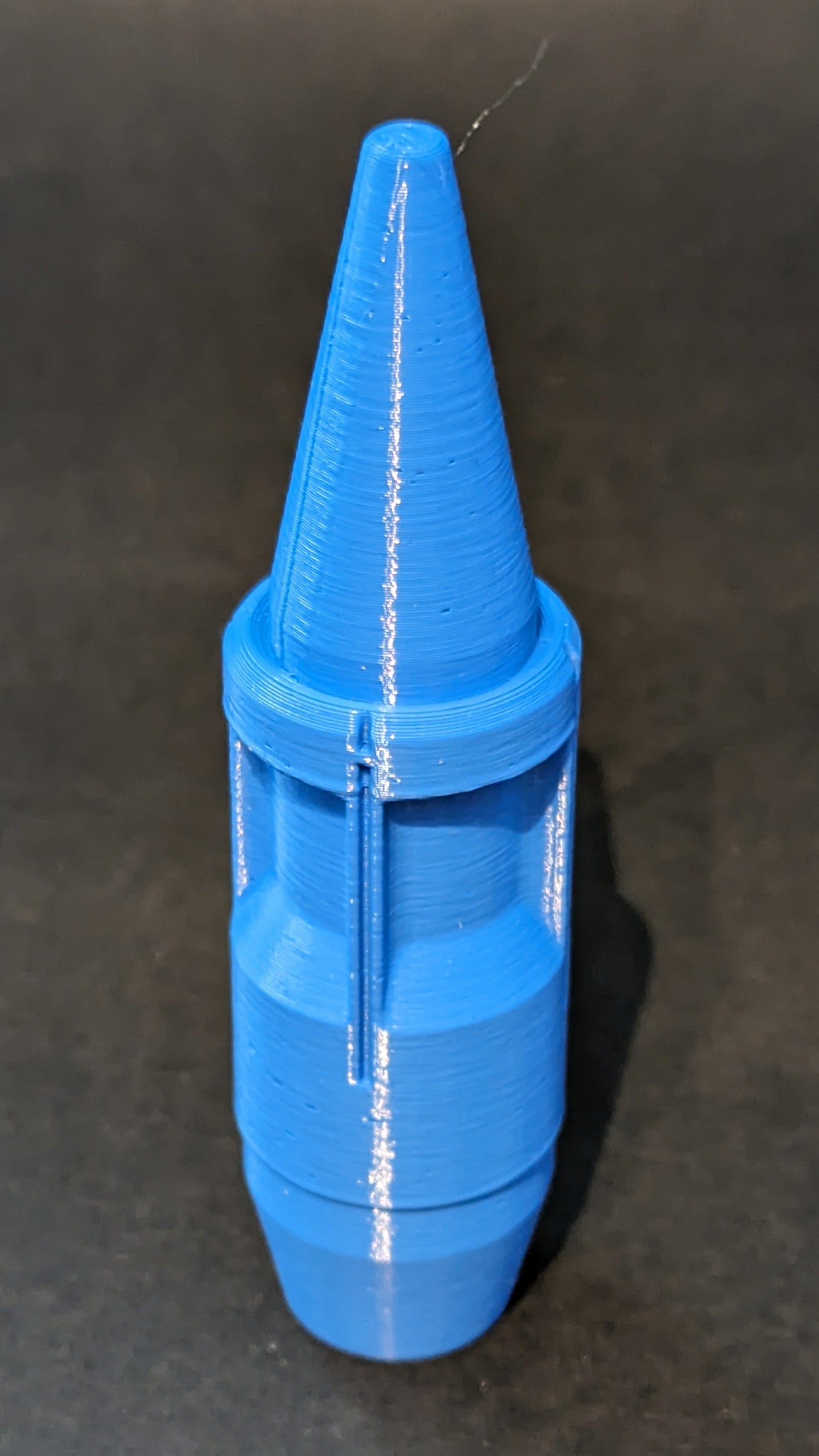 25x137mm Bushmaster round - M910 TPDS-T - 3D printed PLASTIC REPLICA