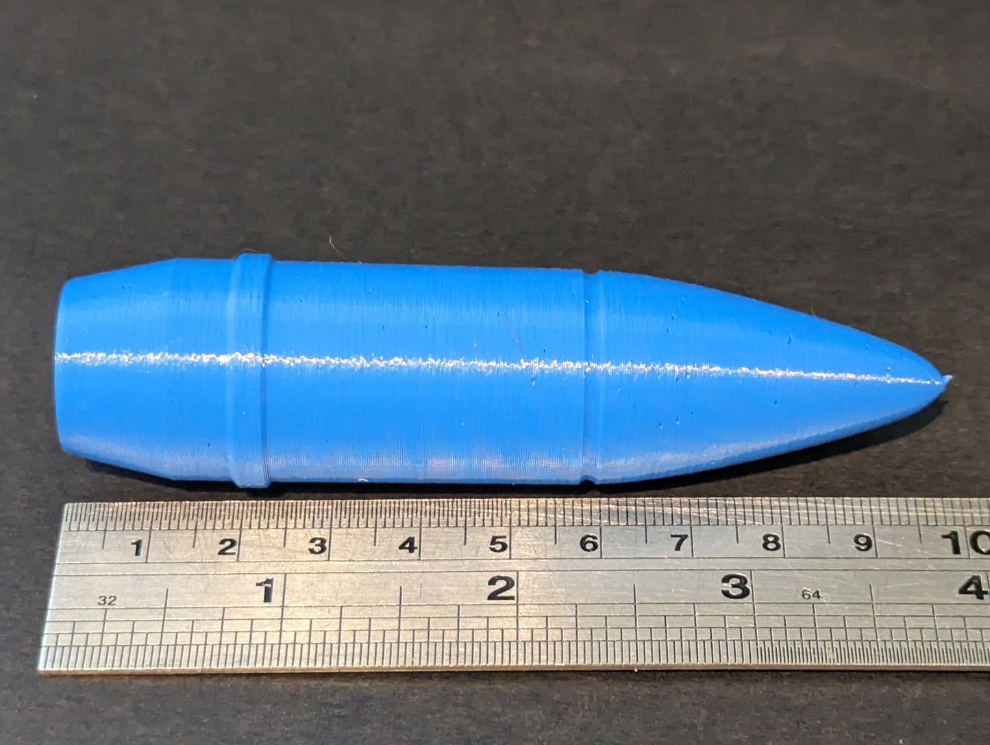 25x137mm Bushmaster round - M793 TP-T - 3D printed PLASTIC REPLICA