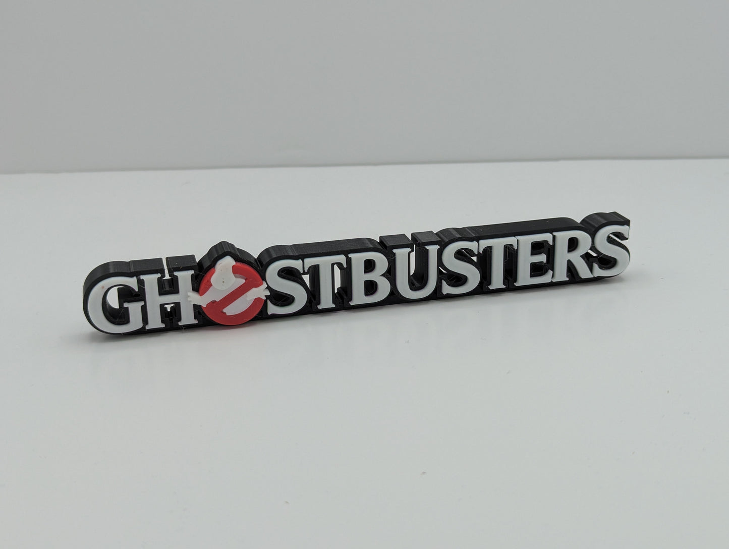 Ghostbusters - 3D printed logo, desk or wall mounted.