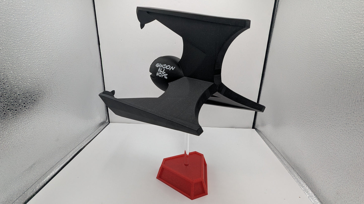 Space Above and Beyond - Chiggy Von Ricthoven fighter. 3D printed