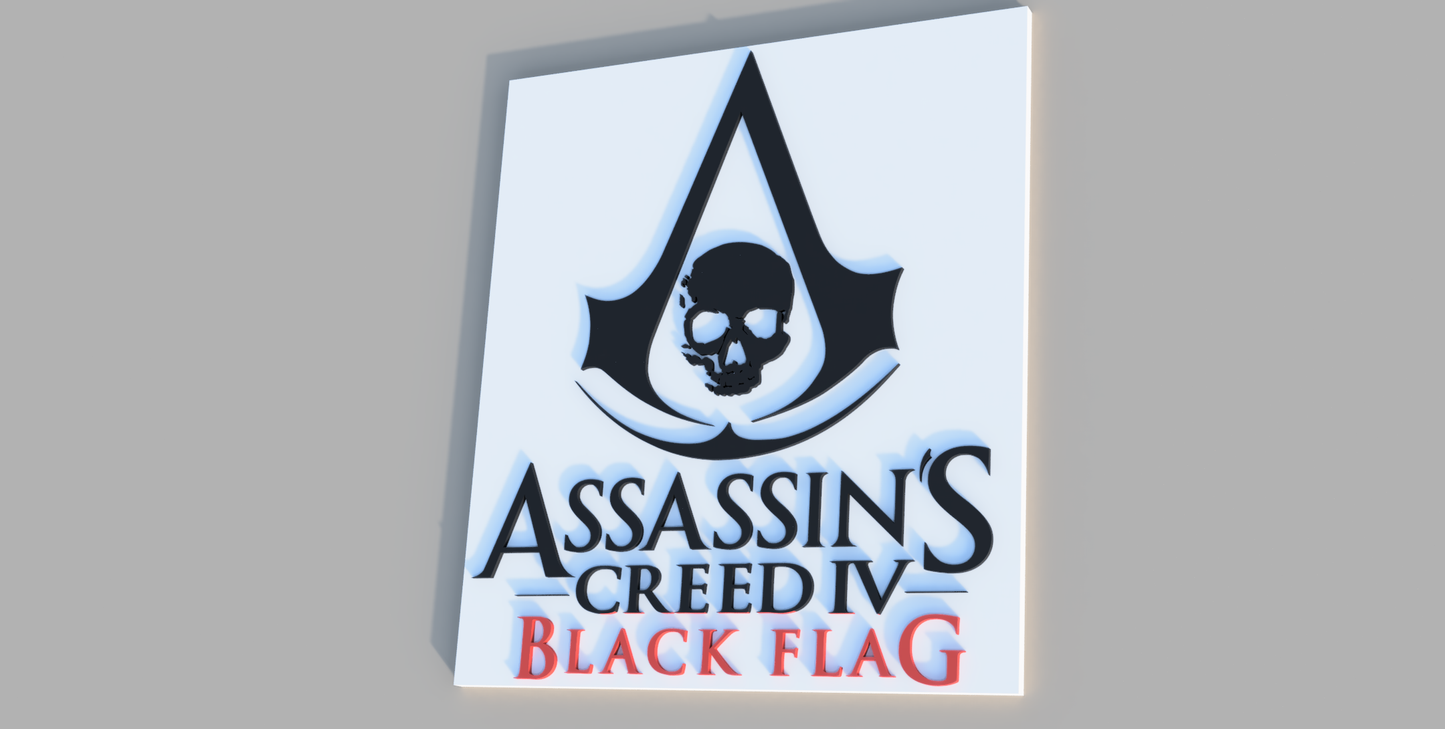 Assassins Creed IV. STL/3MF for 3d printing