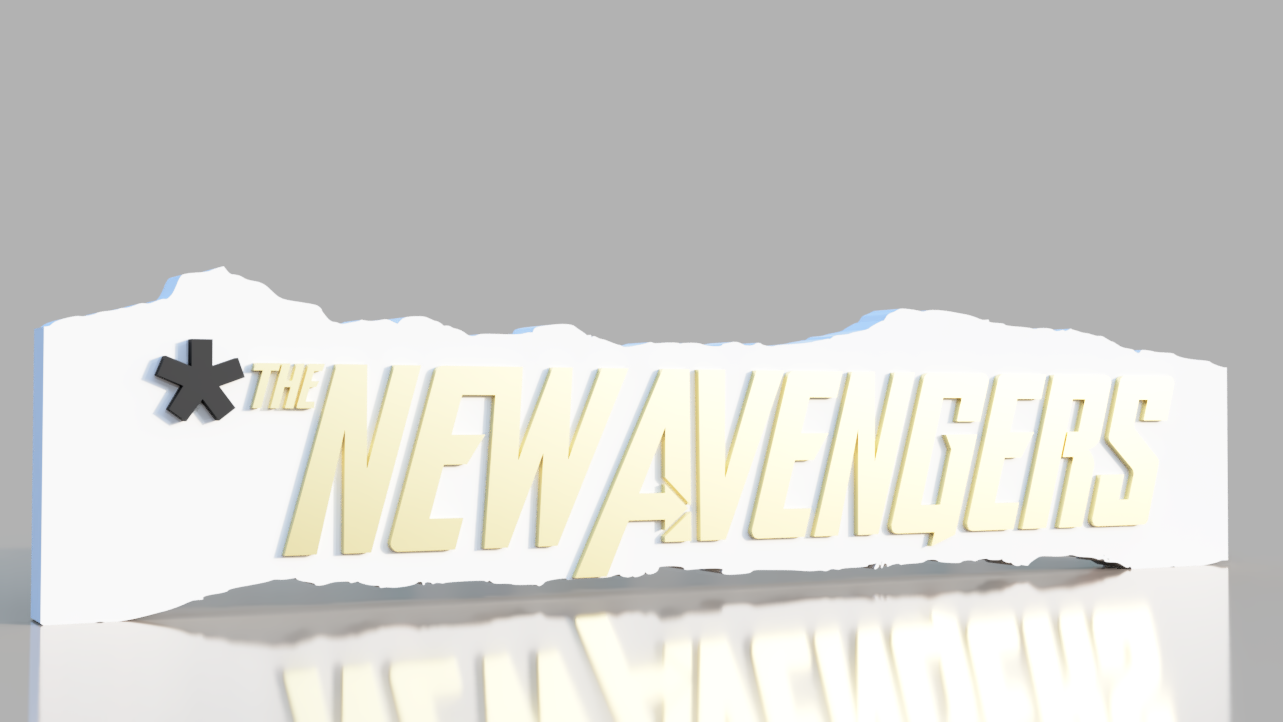 *The New Avengers . STL/3MF for 3d printing