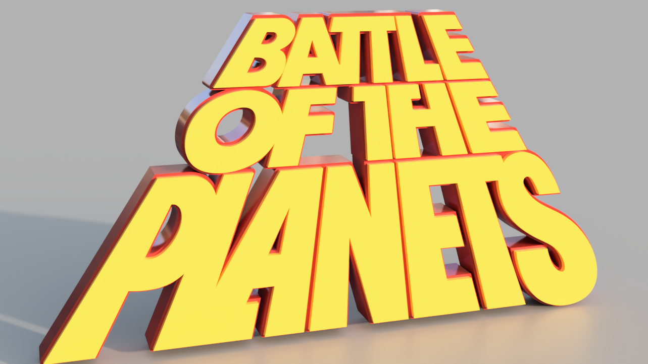 Battle of the planets v1. STL/3MF for 3d printing