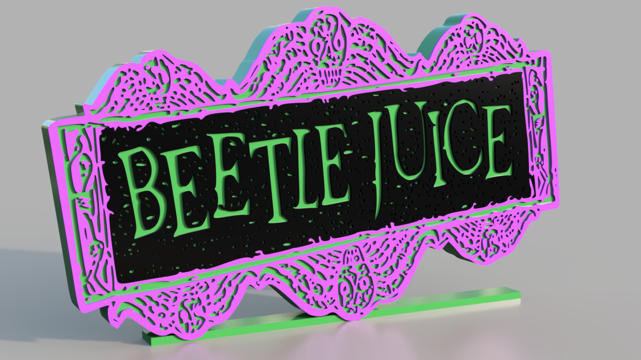 Beetlejuice. STL/3MF for 3d printing