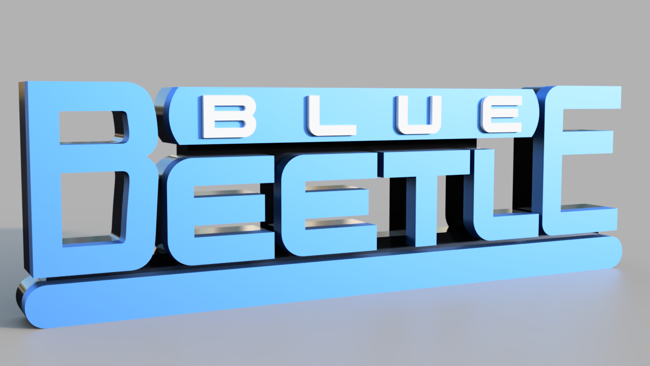 Blue Beetle. STL/3MF for 3d printing