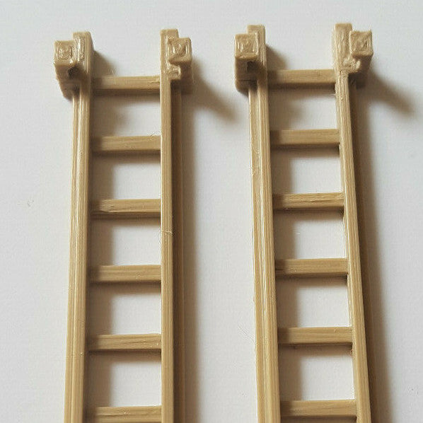 1:25 Scale - Extension Ladder 116mm long. comes as set of 2.(SILVER)3D Printed