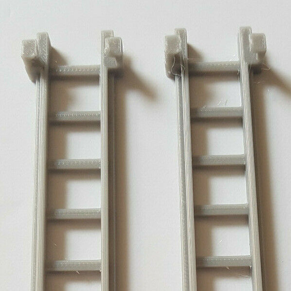 1:25 Scale - Extension Ladder 116mm long. comes as set of 2.(SILVER)3D Printed