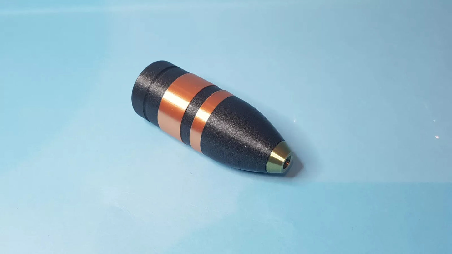 1 Pounder (POMPOM) 37mm (Boer War). 3D printed PLASTIC REPLICA