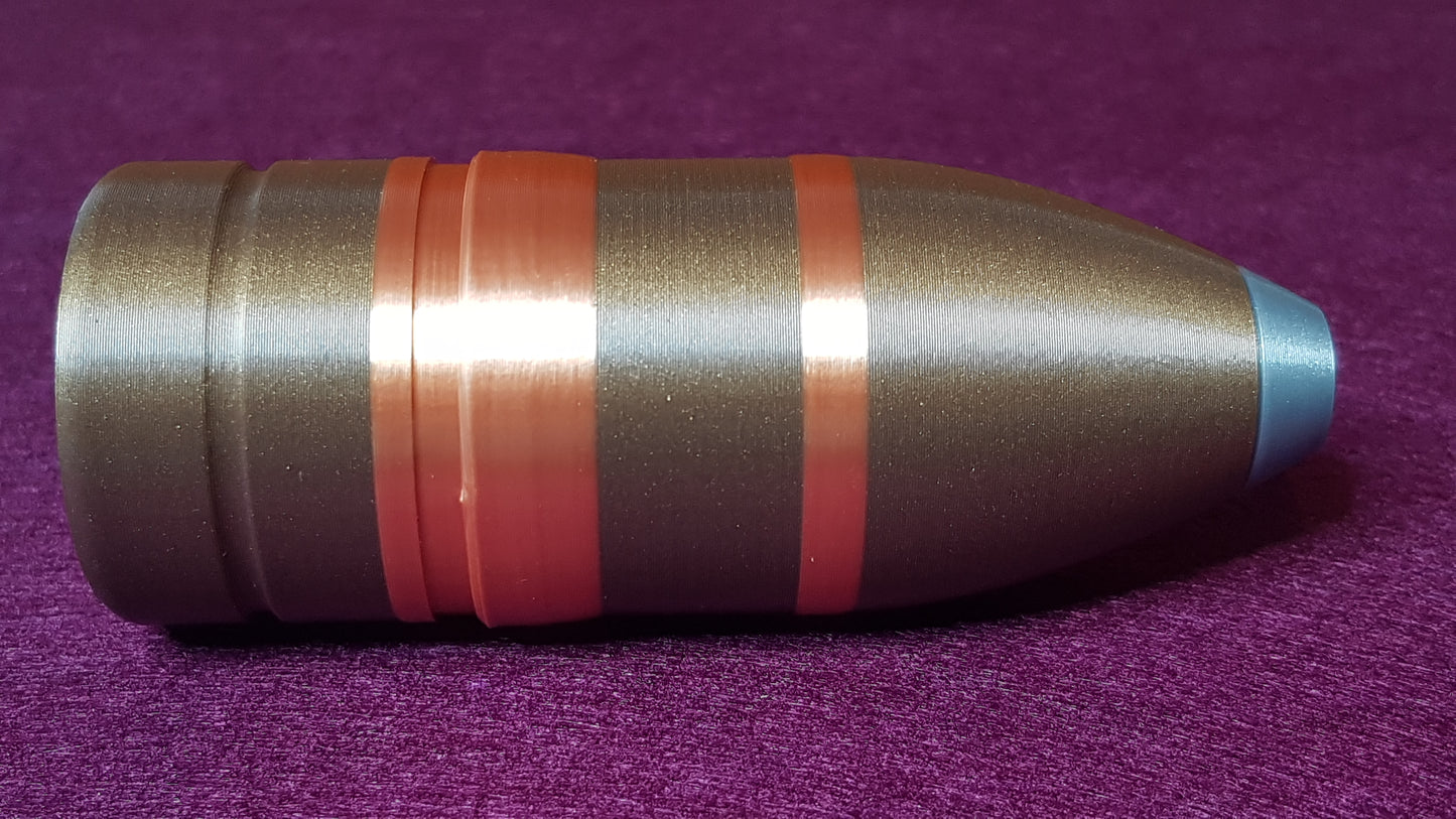 1 Pounder (POMPOM) 37mm (British). 3D printed PLASTIC REPLICA