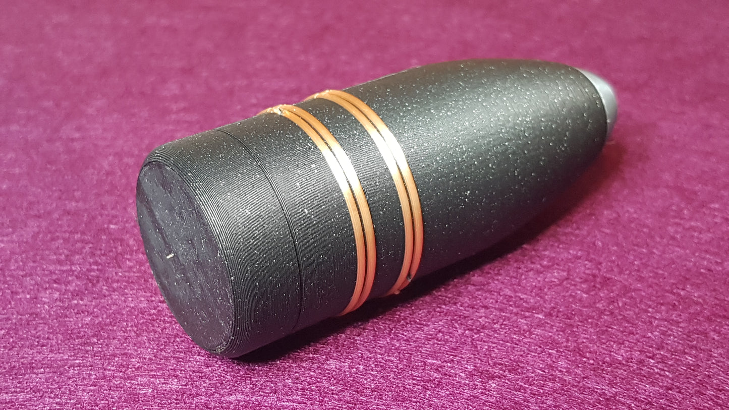 1 Pounder (POMPOM) 37mm (French). 3D printed PLASTIC REPLICA