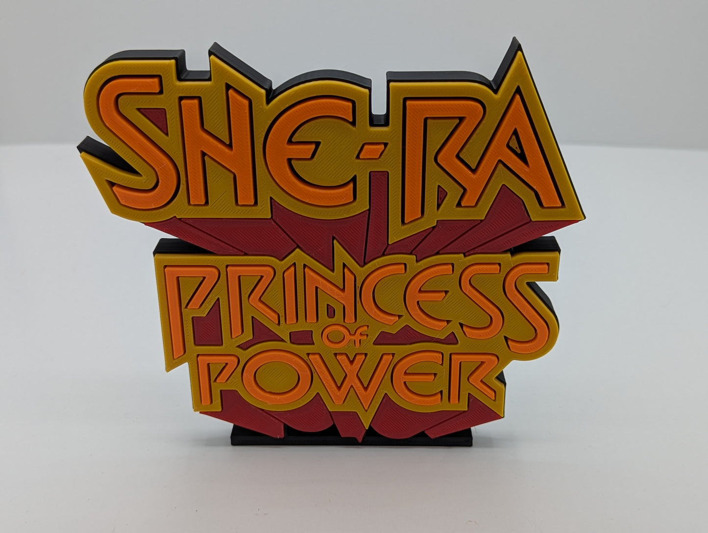 She-Ra: Princess of Power - 3D printed logo, desk or wall mounted.