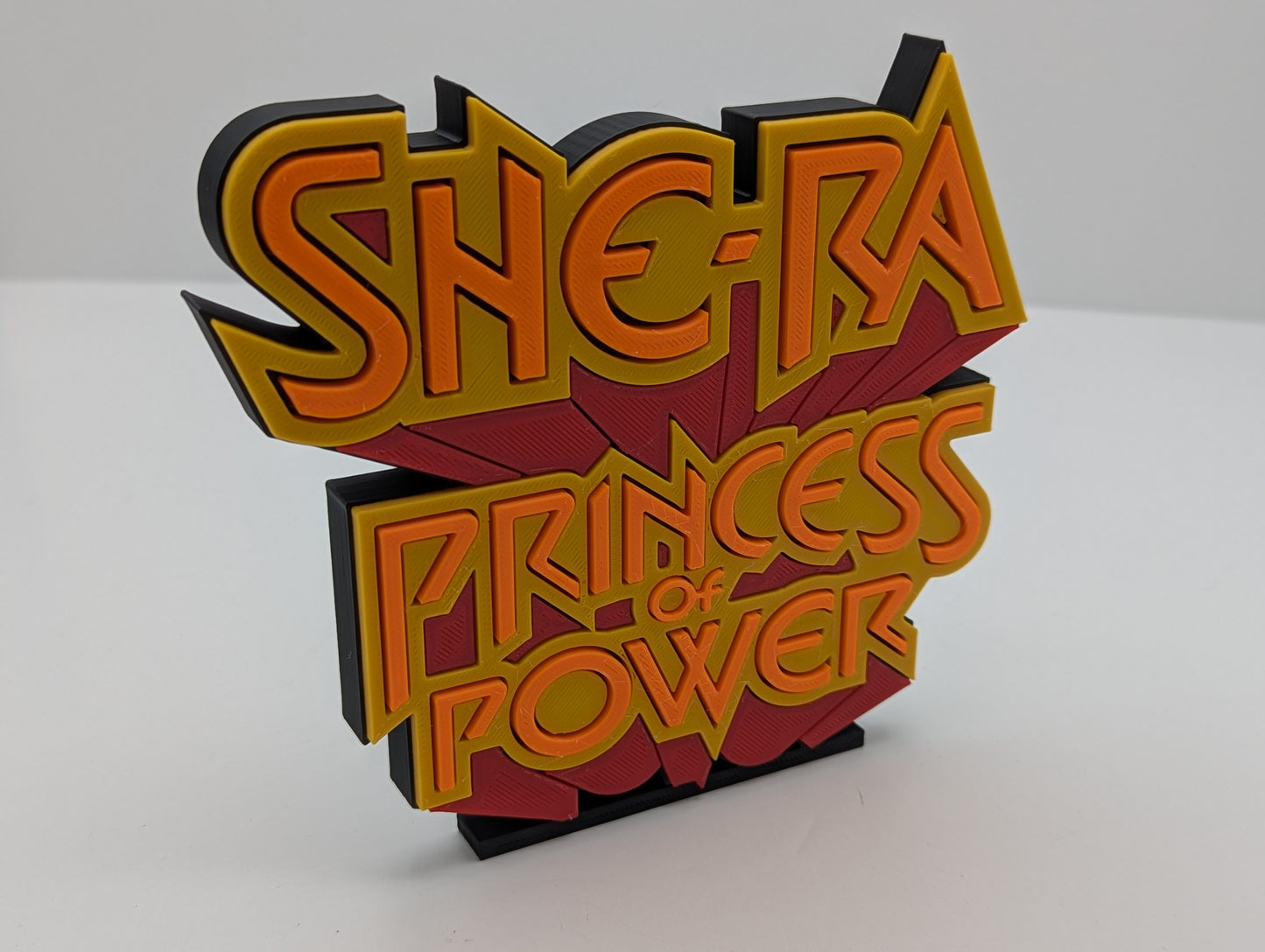 She-Ra: Princess of Power - 3D printed logo, desk or wall mounted.