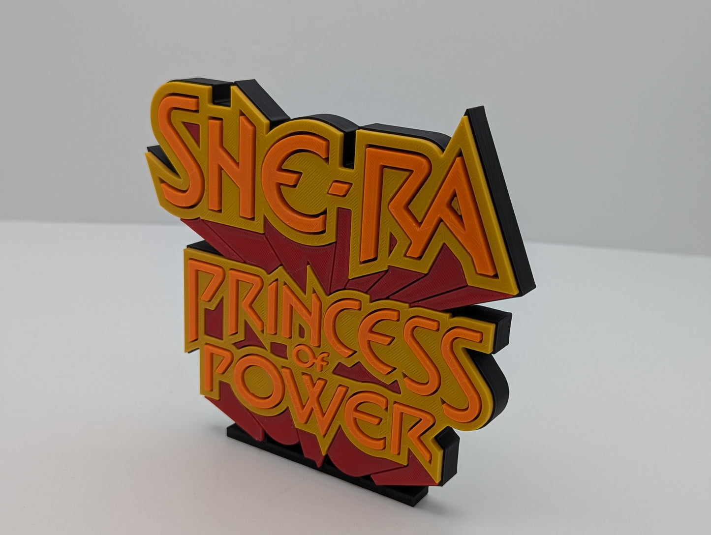 She-Ra: Princess of Power - 3D printed logo, desk or wall mounted.