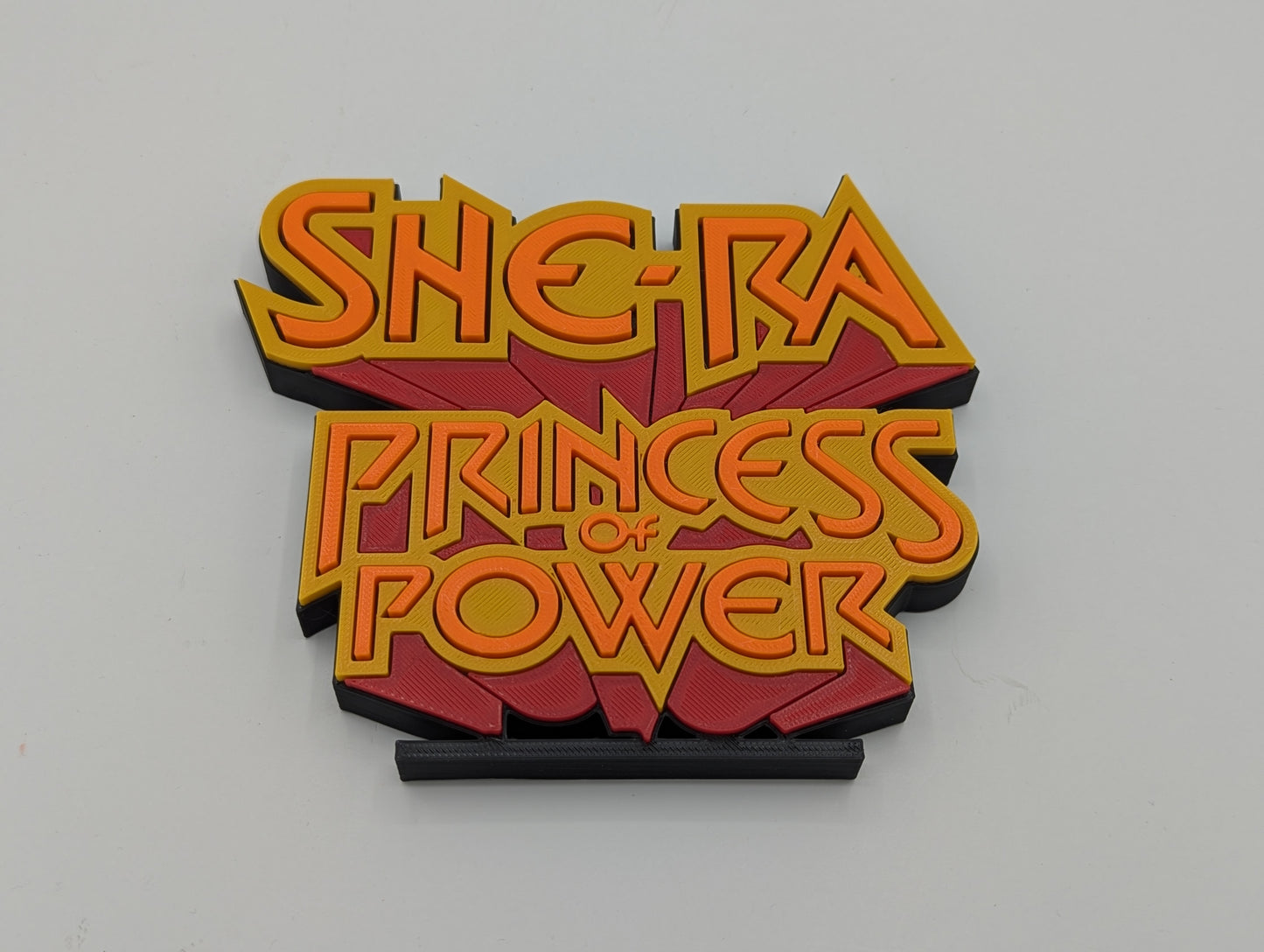 She-Ra: Princess of Power - 3D printed logo, desk or wall mounted.