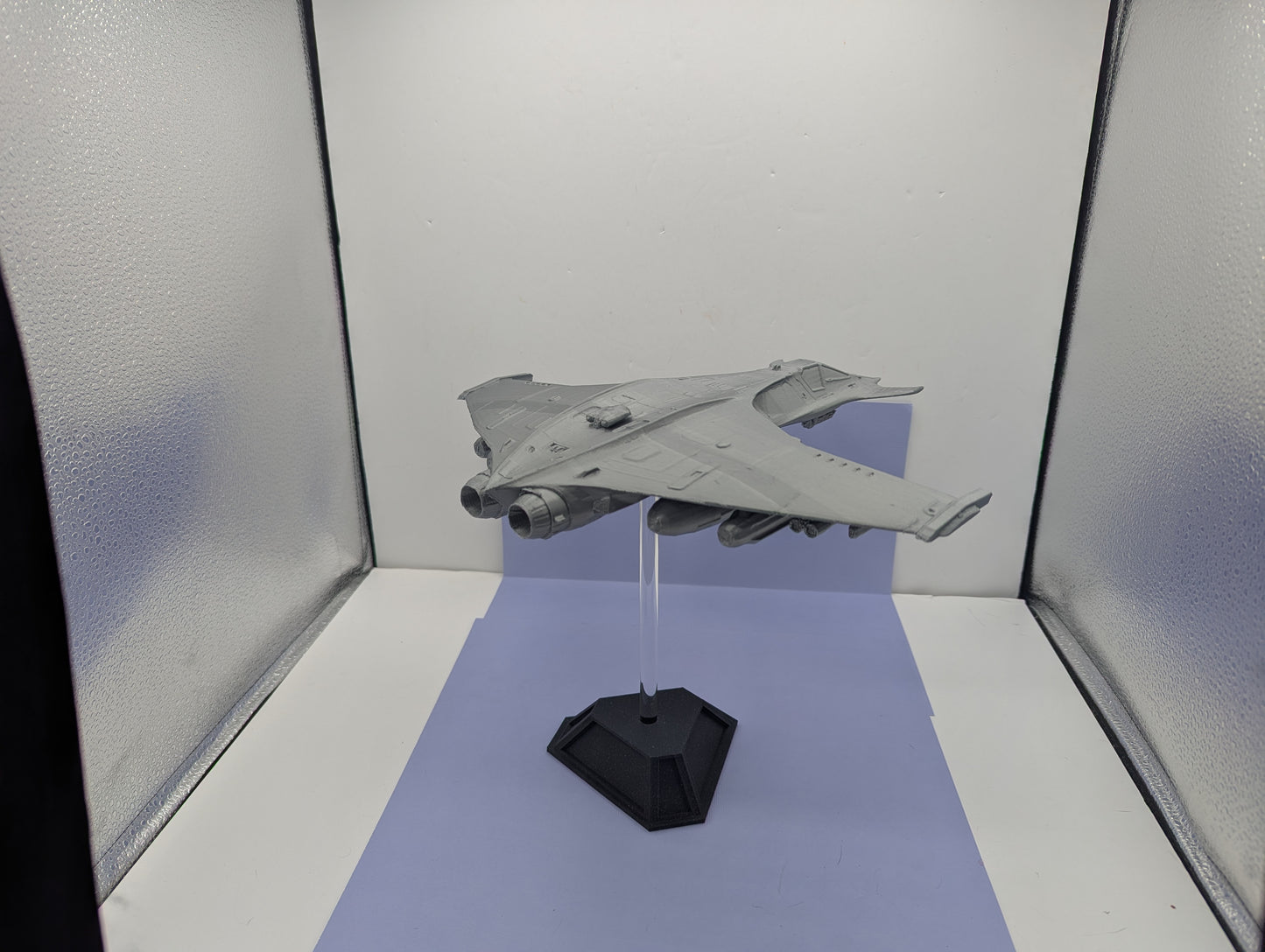 Space Above and Beyond - SA-43 Endo/Exo-Atmospheric Attack Jet ("Hammerhead"). 3D printed