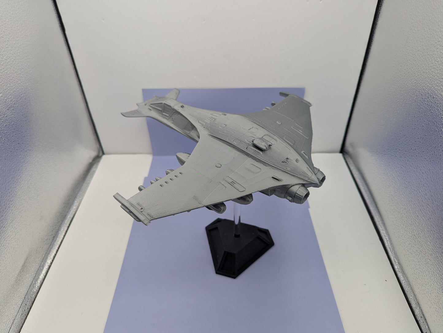 Space Above and Beyond - SA-43 Endo/Exo-Atmospheric Attack Jet ("Hammerhead"). 3D printed