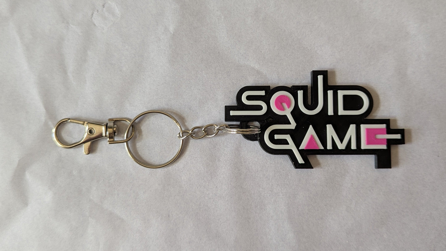 Squid games keychain