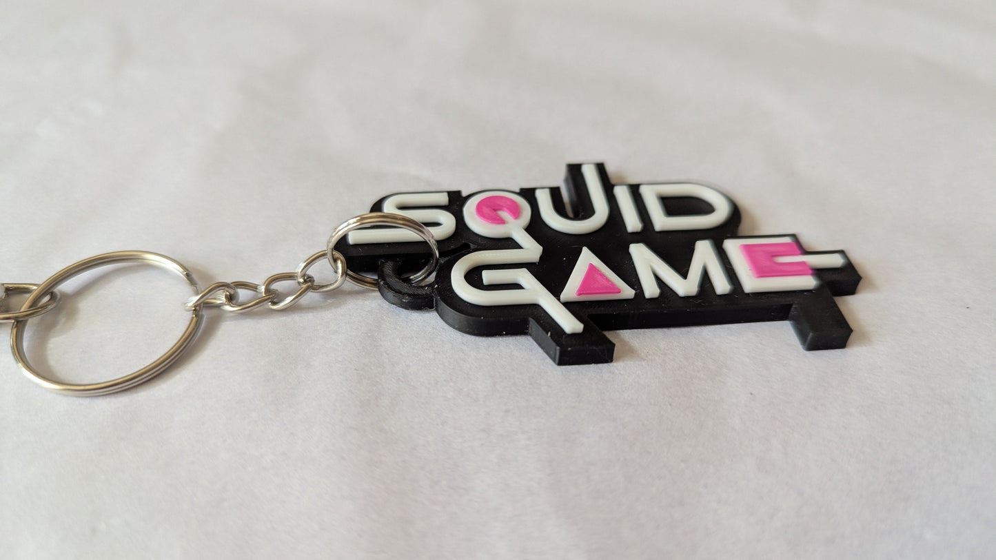 Squid games keychain