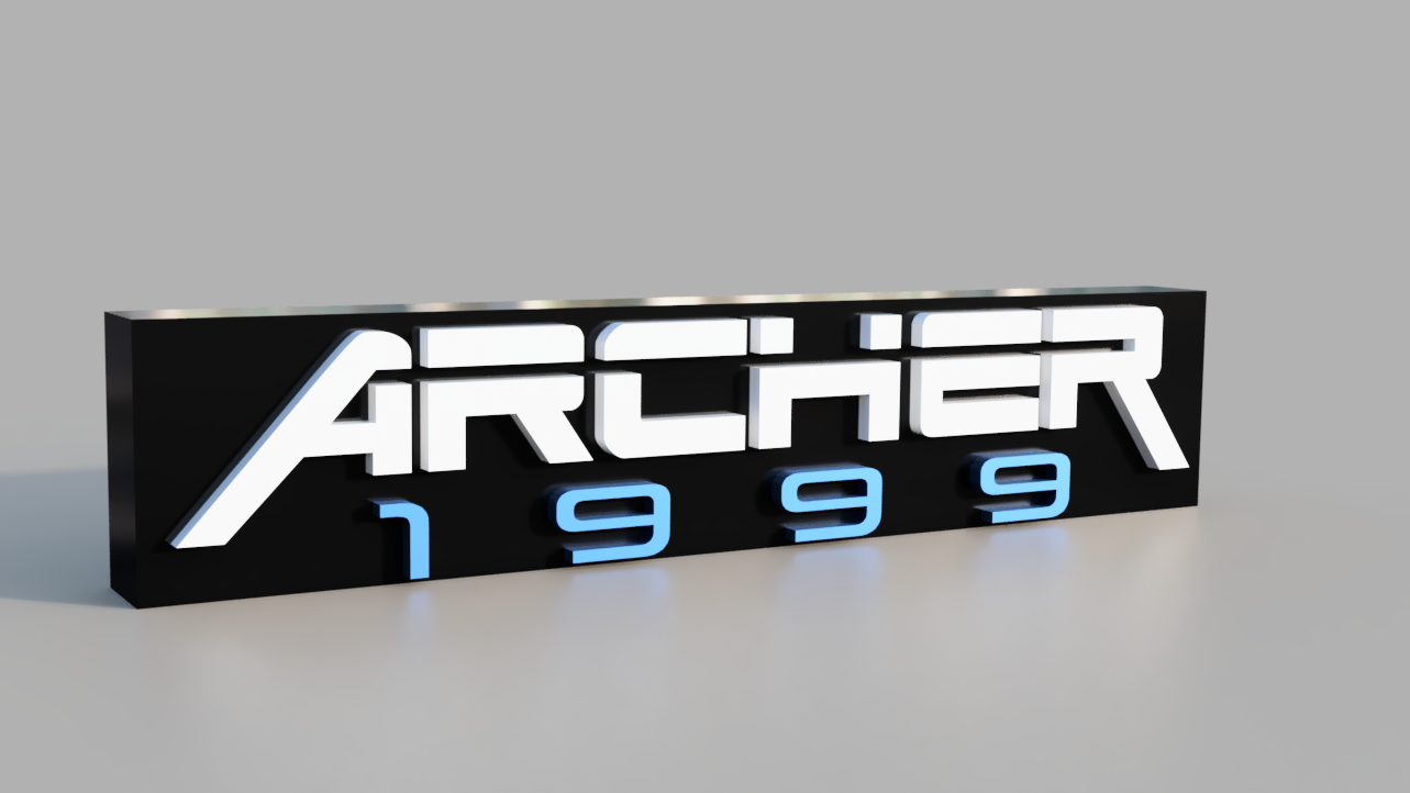 Archer 1999. STL/3MF for 3d printing