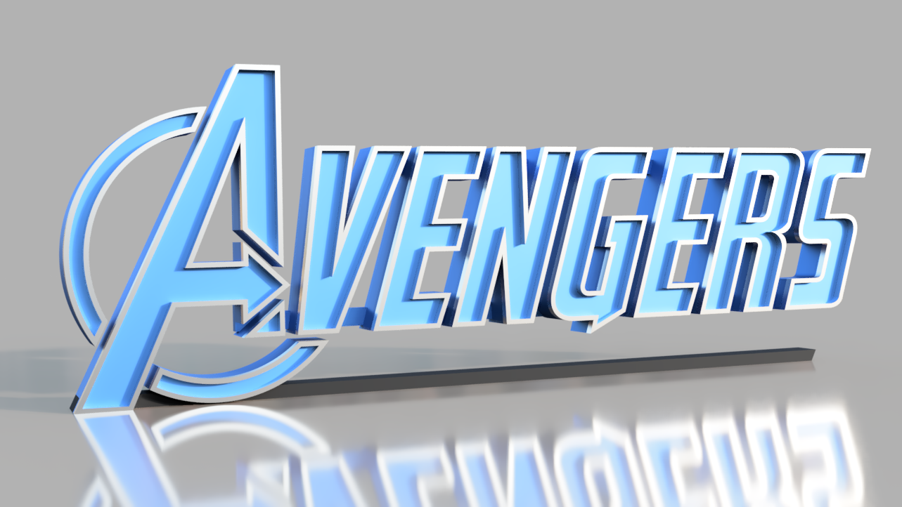 Avengers (modern) . STL/3MF for 3d printing