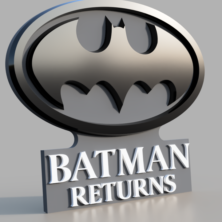 Batman Returns  . STL/3MF for 3d printing