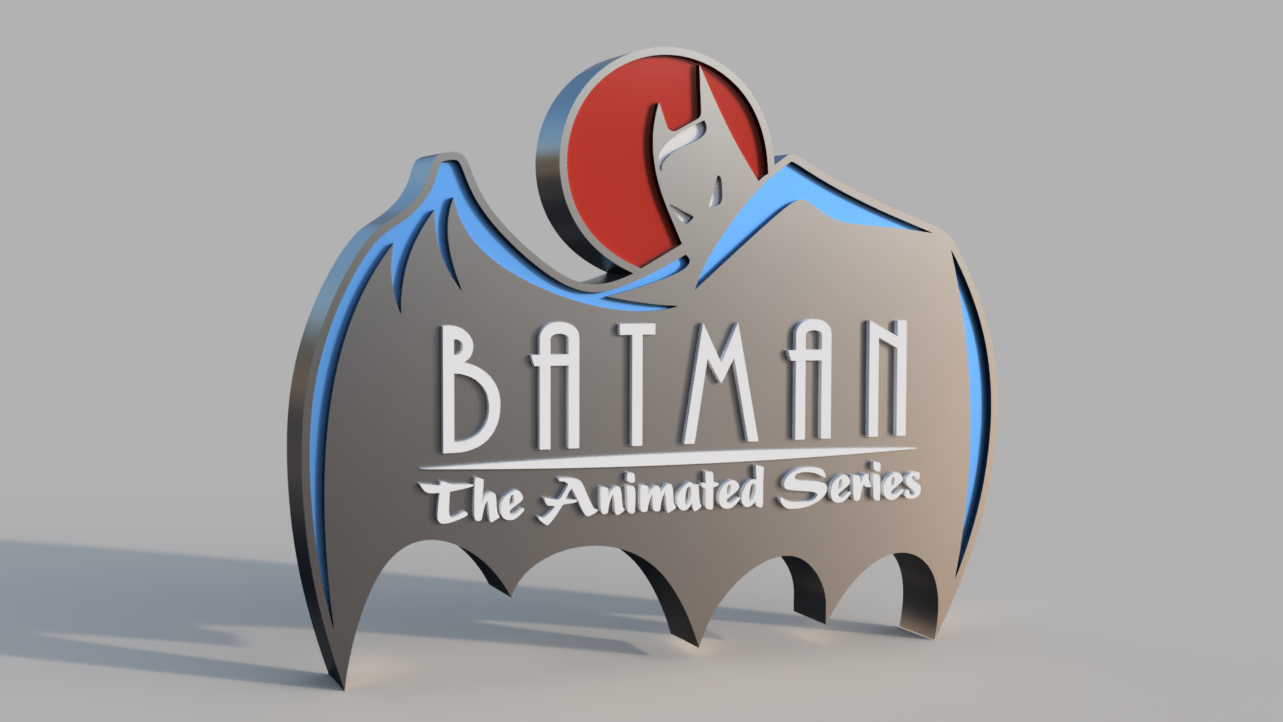 Batman: The Animated Series . STL/3MF for 3d printing