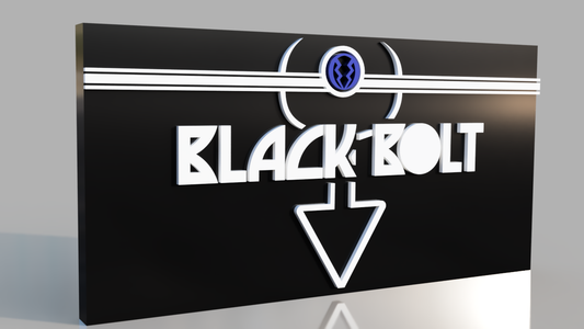 Black Bolt V2. STL/3MF for 3d printing