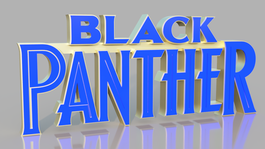 Black Panther (movie). STL/3MF for 3d printing