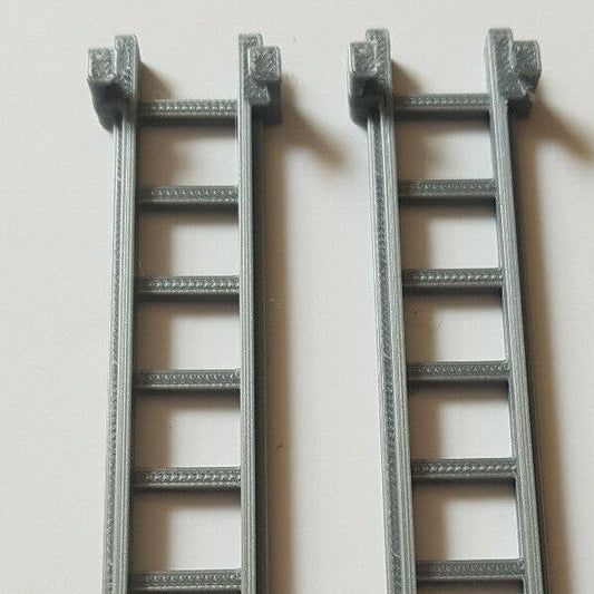 1:25 Scale - Extension Ladder 116mm long. comes as set of 2.(SILVER)3D Printed