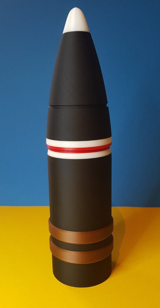 76.2mm (3inch) (APCBC) 17 pounder shell. PLASTIC REPLICA