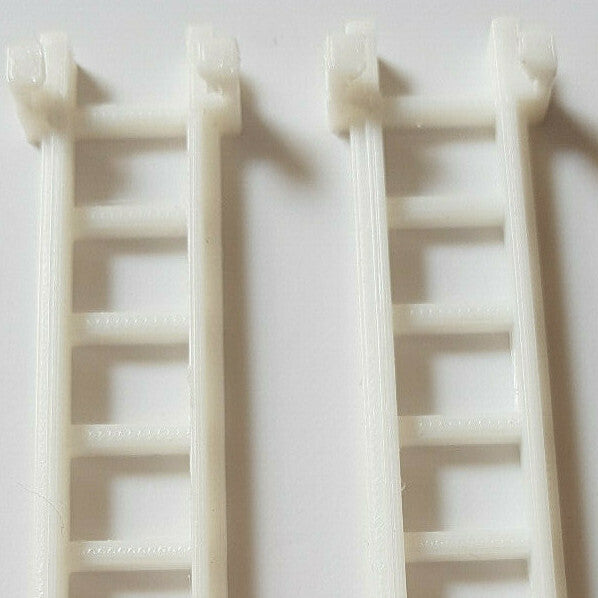1:25 Scale - Extension Ladder 116mm long. comes as set of 2.(SILVER)3D Printed