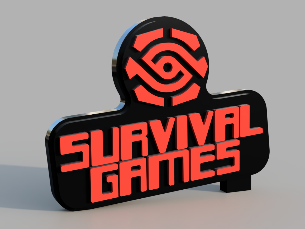 Survival Games (thorpe park). STL/3MF for 3d printing